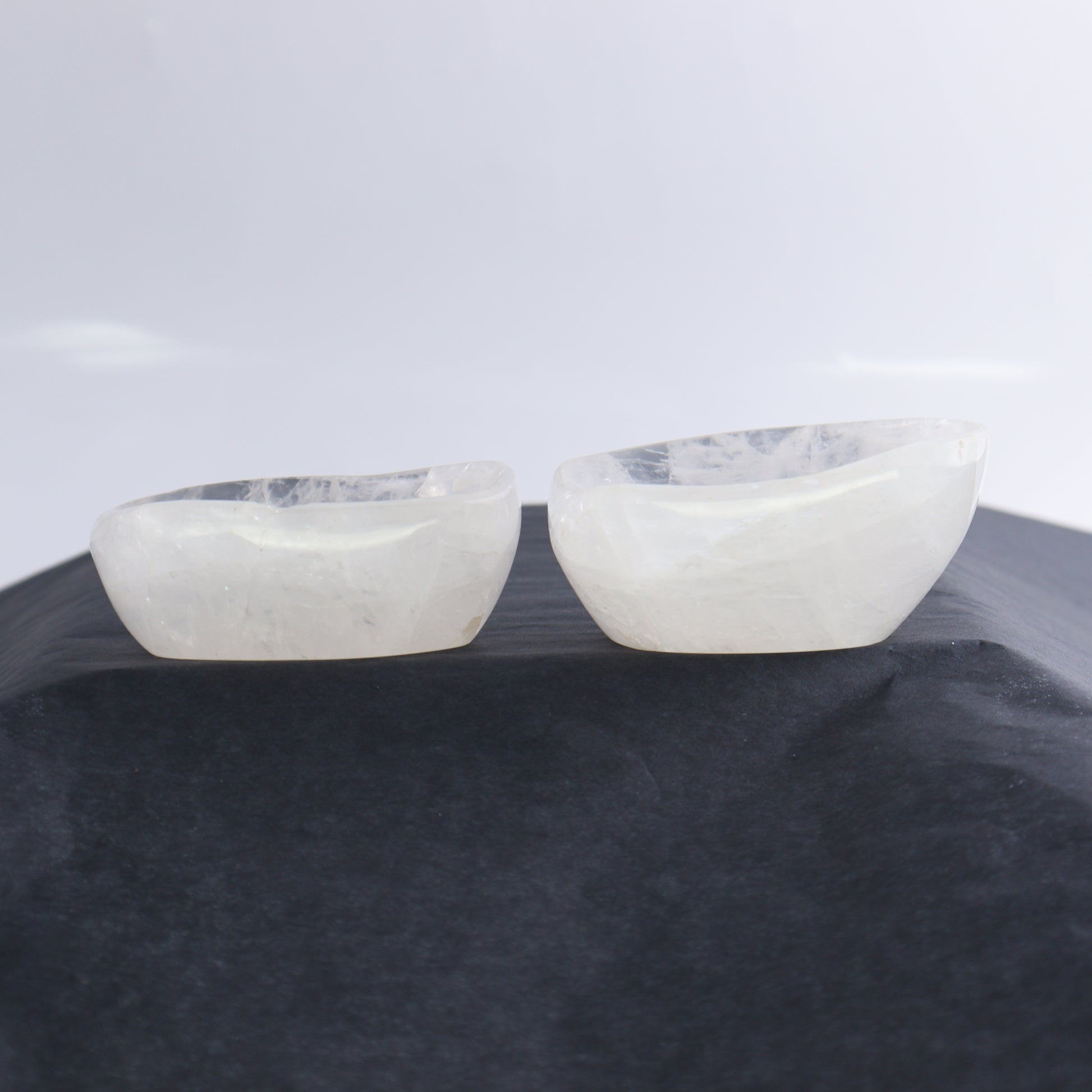 Clear Quartz Bowls Set of 5 - Expert Wholesale and Supplier of Wholesale Crystals & Bulk Gemstones, ["Bowls","Clear Quartz","Madagascar","Quartz"]