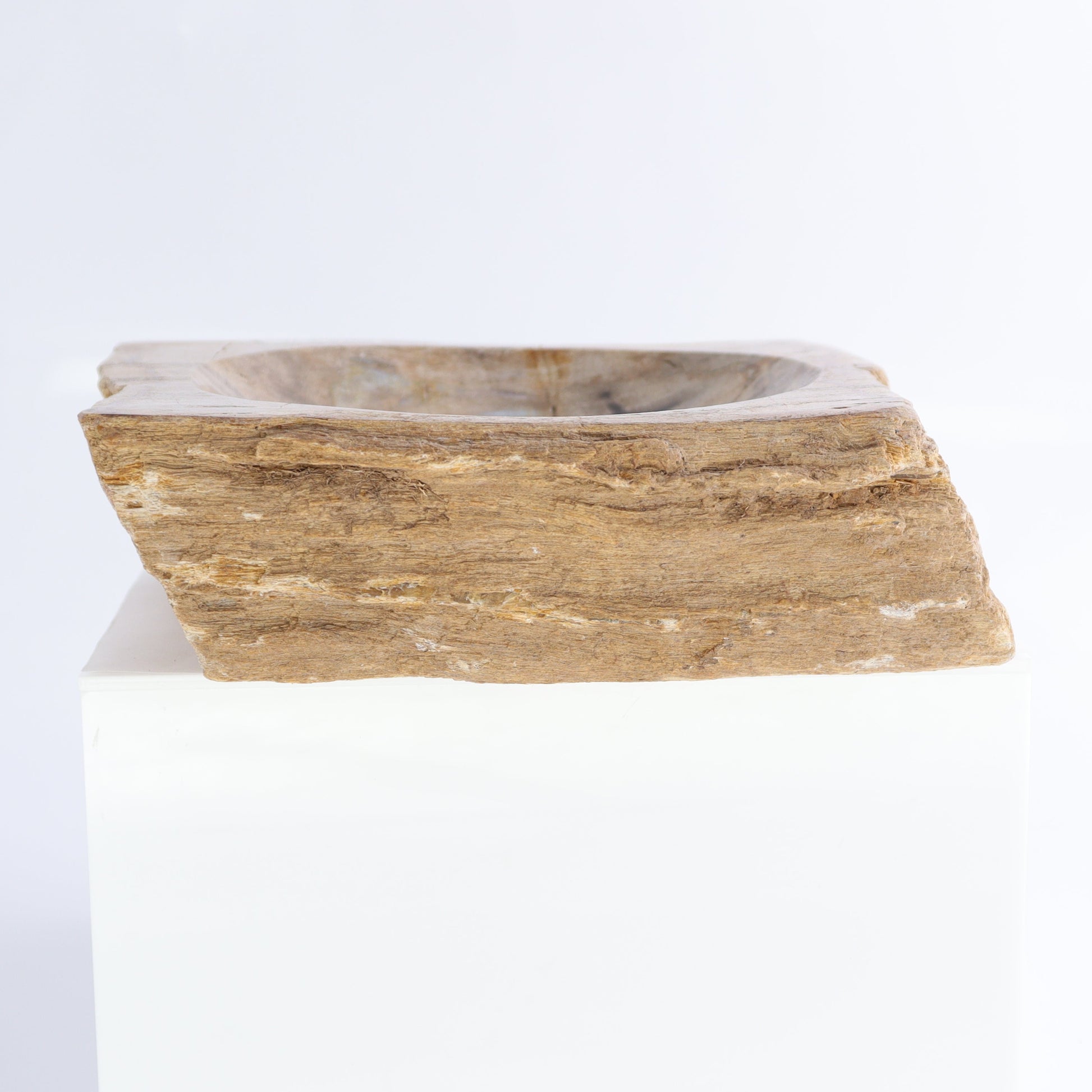 Petrified Wood Bowls Set of 2 - Expert Wholesale and Supplier of Wholesale Crystals & Bulk Gemstones, ["Bowls","Indonesia","Petrified Wood"]