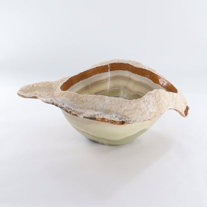 Mexican Onyx/Calcite Bowl - Expert Wholesale and Supplier of Wholesale Crystals & Bulk Gemstones, ["Bowls","Calcite","Mexico","onyx"]