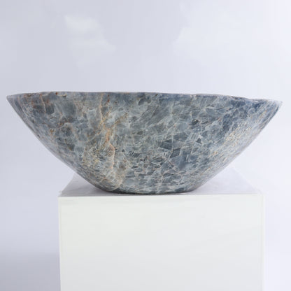Blue Calcite Bowl - Expert Wholesale and Supplier of Wholesale Crystals & Bulk Gemstones, ["Blue Calcite","bowl","Bowls","Calcite","Mexico"]