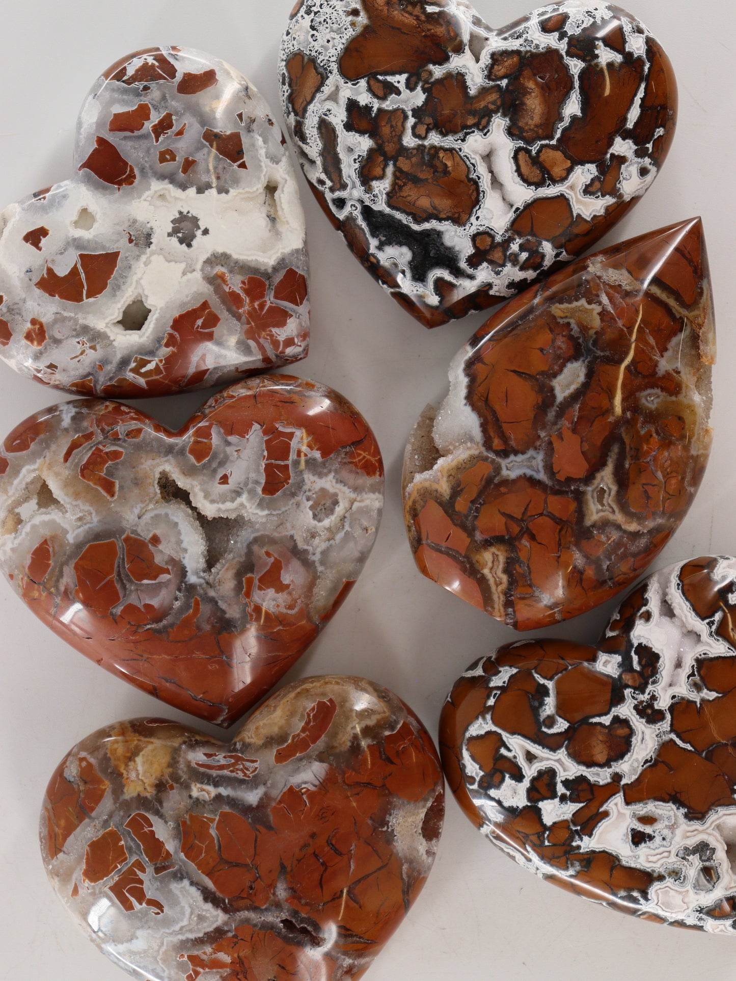 Brecciated Jasper Freeforms Set of 6 - Expert Wholesale and Supplier of Wholesale Crystals & Bulk Gemstones, []