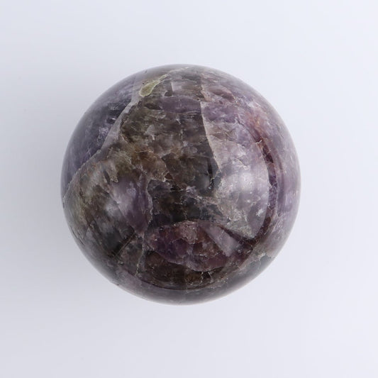 Amethyst Cacoxenite Sphere