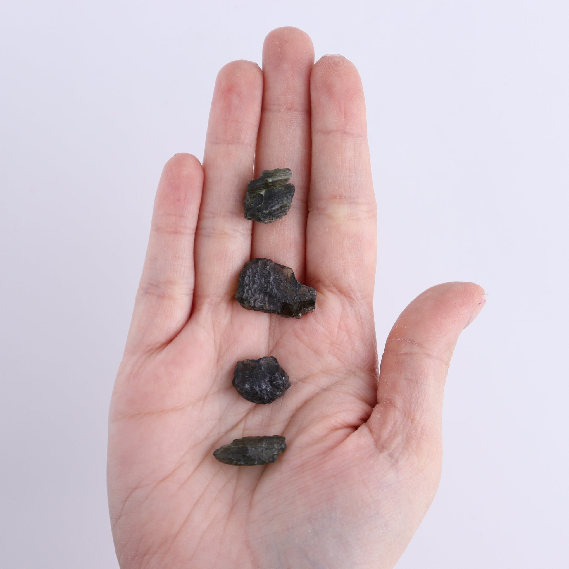 Moldavite Pieces Set of 6 - Expert Wholesale and Supplier of Wholesale Crystals & Bulk Gemstones, ["Czech Republic","Moldavite","Pieces"]