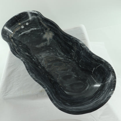 Marble Canoe Bowl - Expert Wholesale and Supplier of Wholesale Crystals & Bulk Gemstones, ["Bowls","canoe","close_30","Mexico","onyx"]
