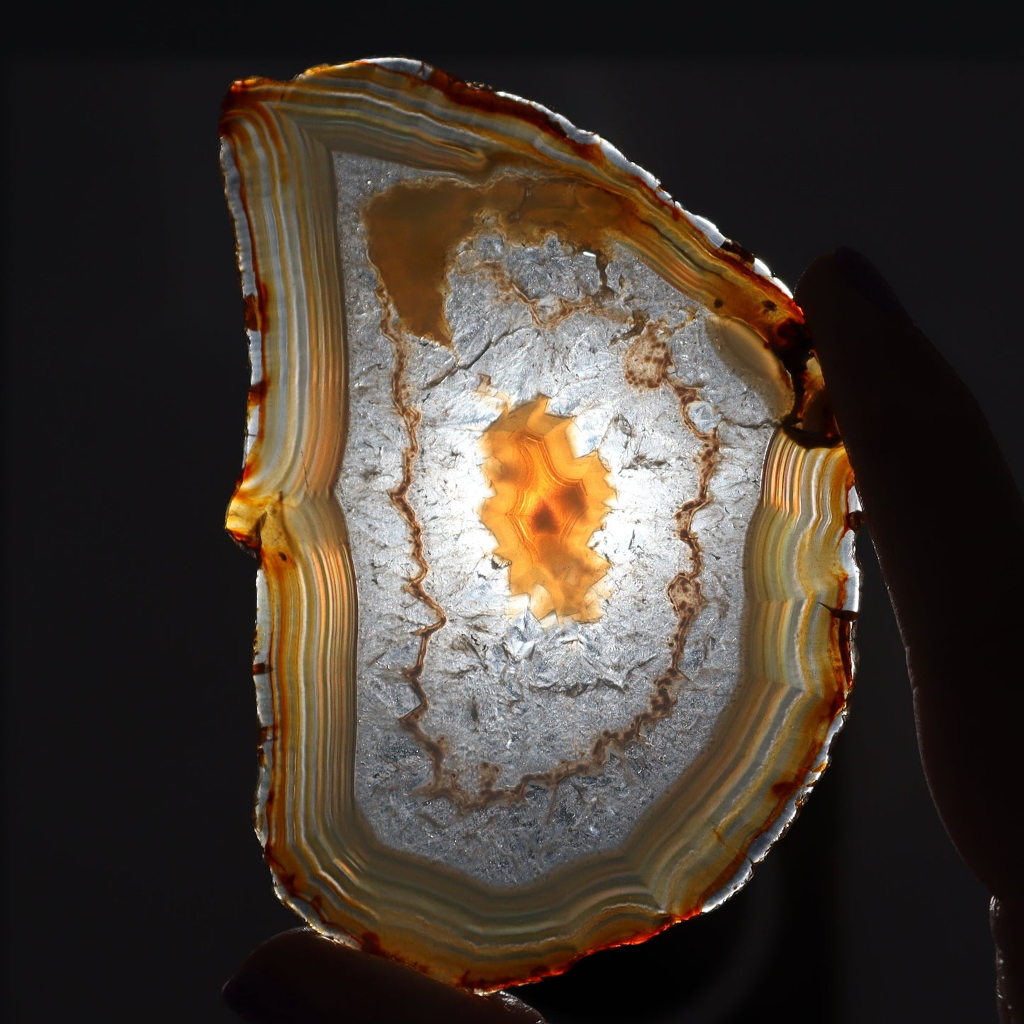 Iris Agate Slices Set of 6 - Expert Wholesale and Supplier of Wholesale Crystals & Bulk Gemstones, ["Agate","Iris Agate","Slices and Slabs"]
