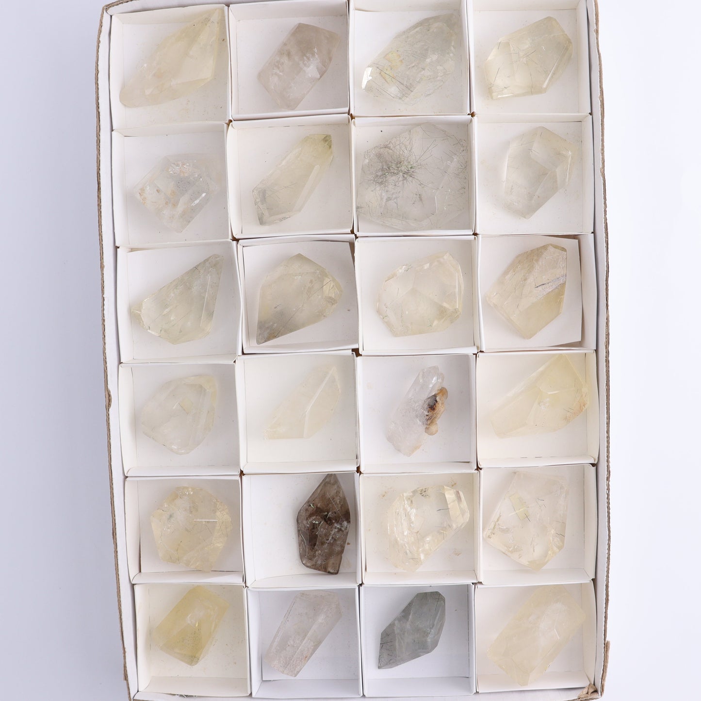 Quartz with Inclusions Feeforms Set of 24