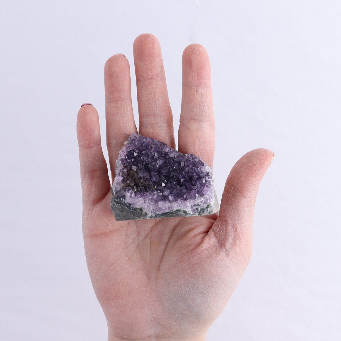 Uruguay Amethyst Cut Base Set of 12 - Expert Wholesale and Supplier of Wholesale Crystals & Bulk Gemstones, ["Amethyst","Cut Base","Uruguay"]
