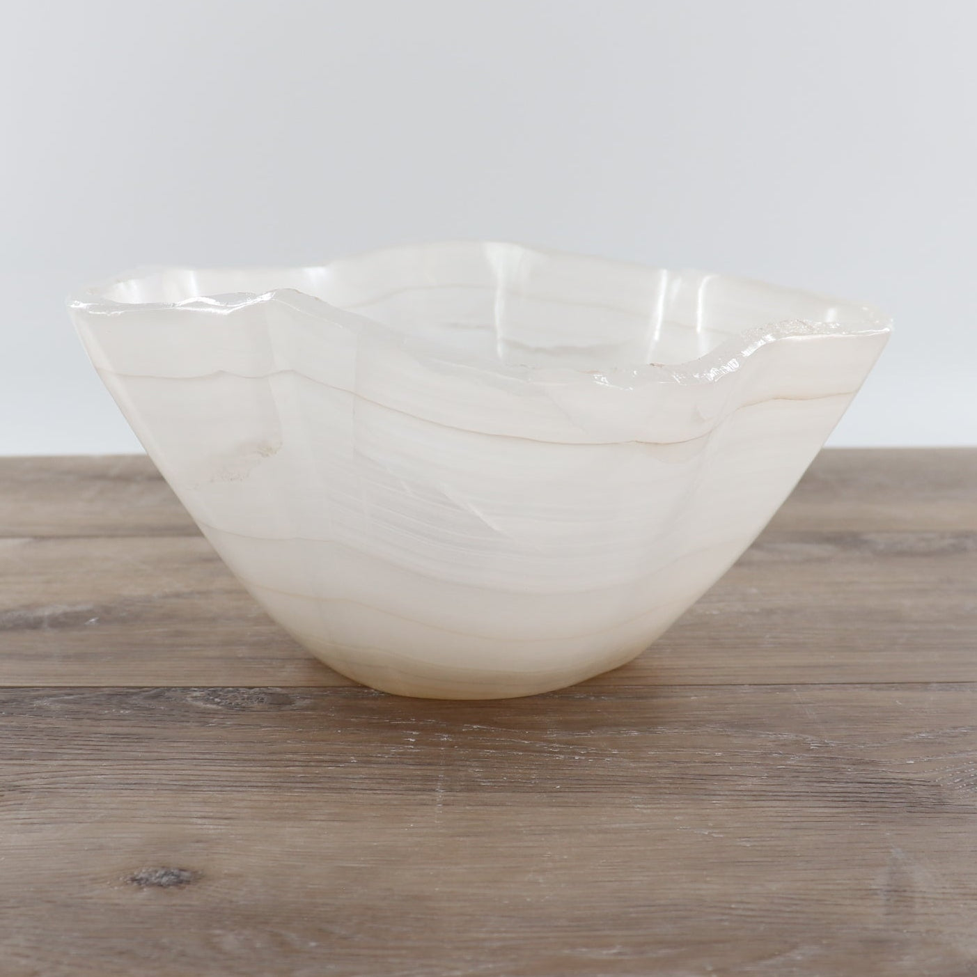 Mexican Onyx/Calcite Bowl 12"