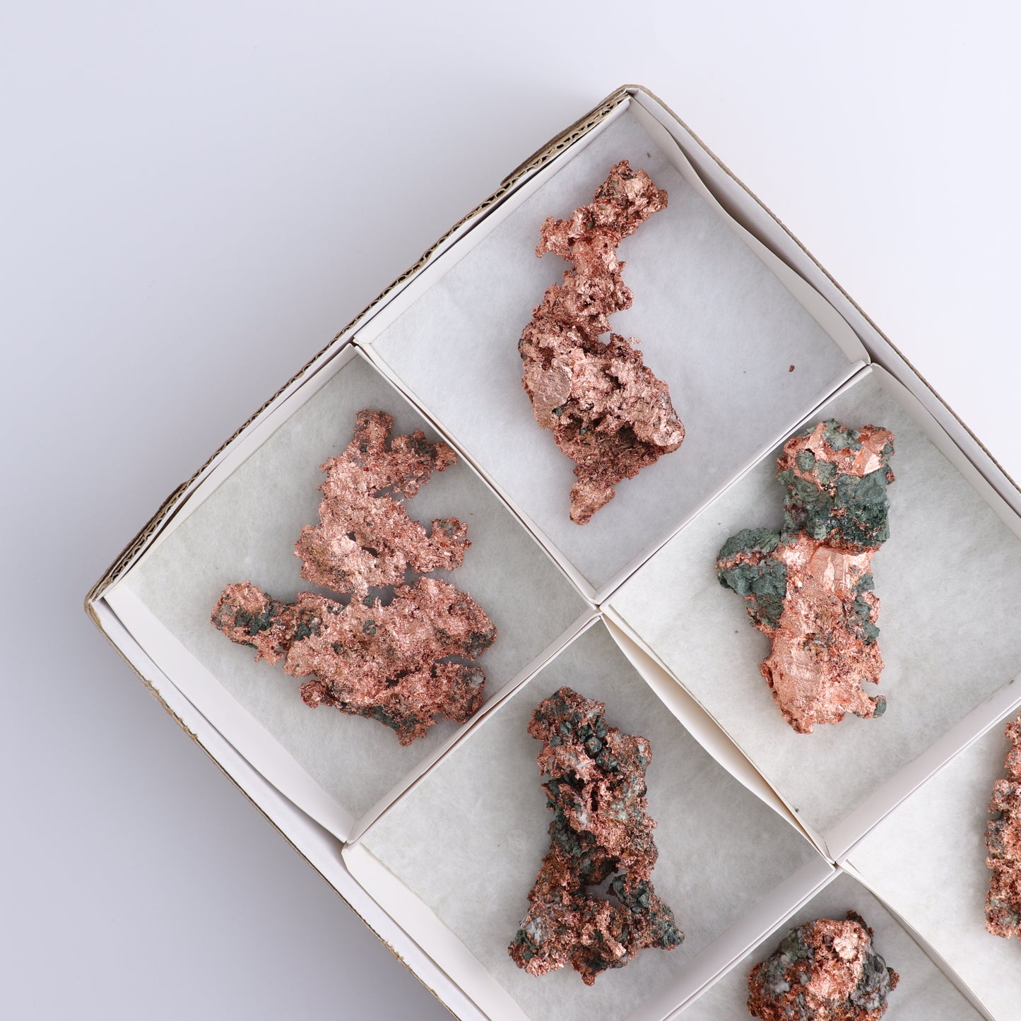 Native Copper Flat of 6