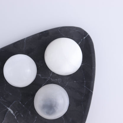 One Selenite (Satin Spar) Sphere 6 cm - Expert Wholesale and Supplier of Wholesale Crystals & Bulk Gemstones, ["close_30","Morocco","Selenite","Spheres"]