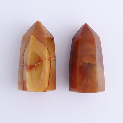 Carnelian Towers Set of 12 - Expert Wholesale and Supplier of Wholesale Crystals & Bulk Gemstones, ["carnelian","Madagascar","Towers"]