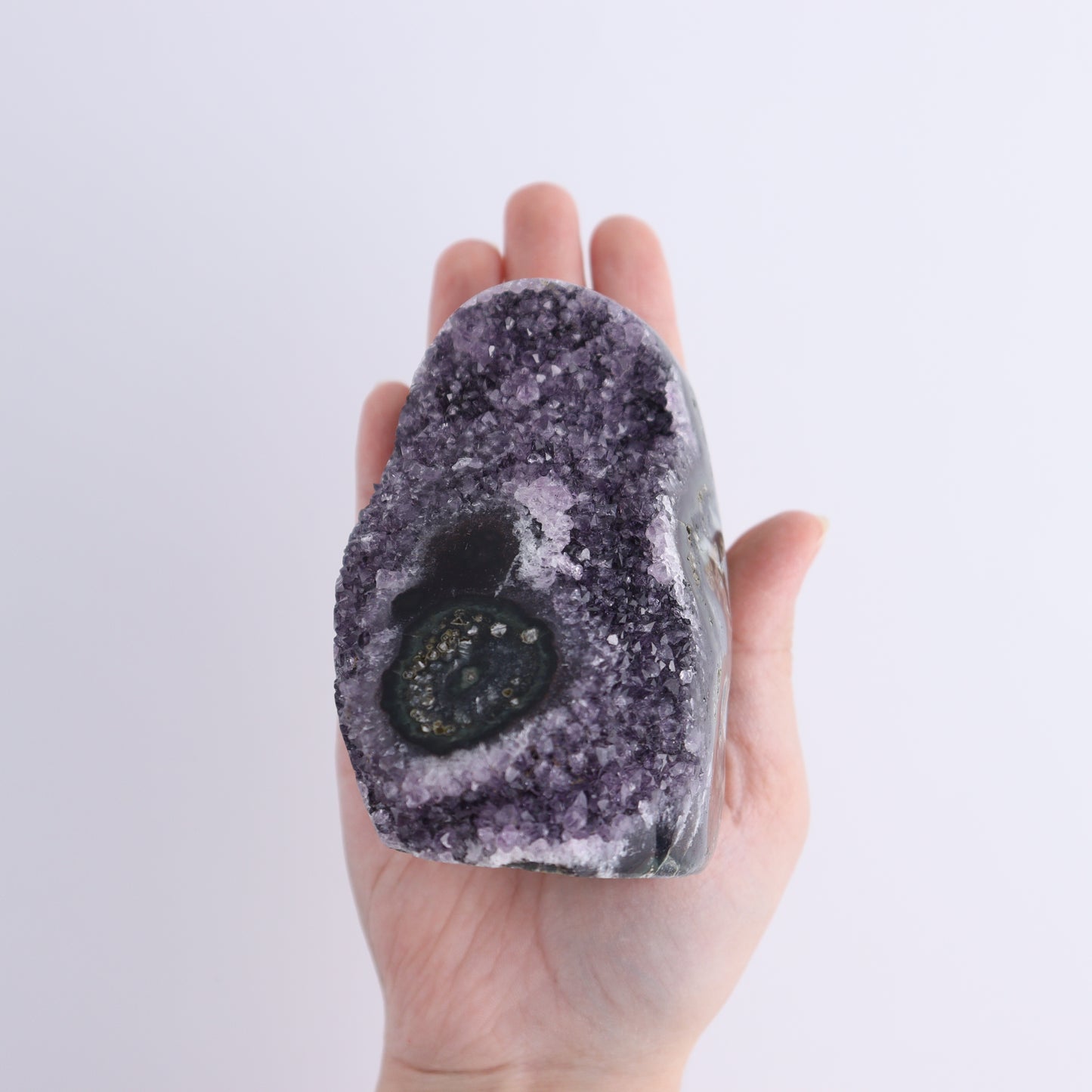 Uruguay Amethyst Set of 4 - Expert Wholesale and Supplier of Wholesale Crystals & Bulk Gemstones, ["Amethyst","Cut Base","Uruguay"]