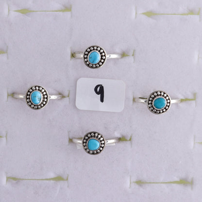 One Turquoise Ring - Expert Wholesale and Supplier of Wholesale Crystals & Bulk Gemstones, ["India","Ring","sterling silver","Turquoise"]