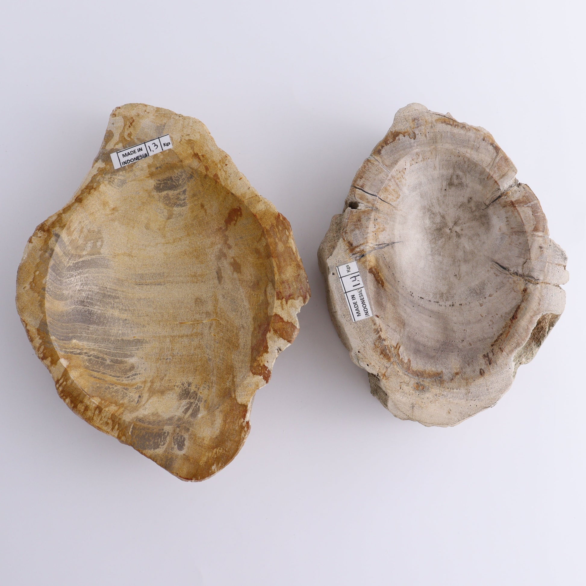 Petrified Wood Bowls Set of 4 - Expert Wholesale and Supplier of Wholesale Crystals & Bulk Gemstones, ["Bowls","Indonesia","Petrified Wood"]