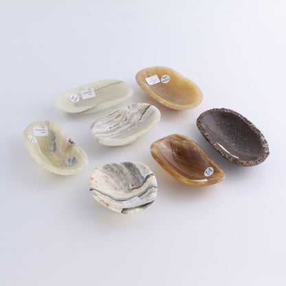 Onyx Bowl Set of 7 - Expert Wholesale and Supplier of Wholesale Crystals & Bulk Gemstones, ["Bowls","Mexico","onyx"]