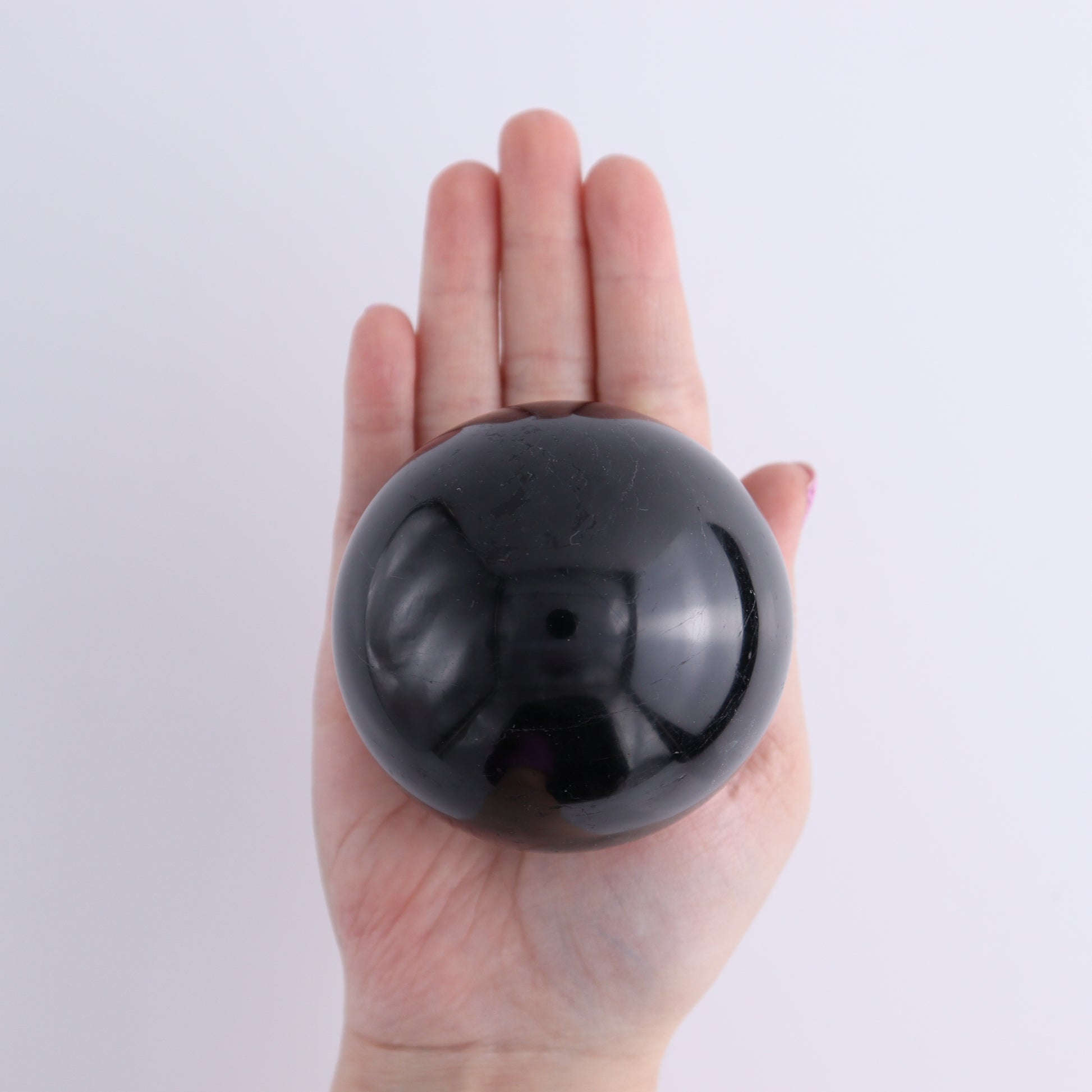 Black Tourmaline Spheres Set of 6 - Expert Wholesale and Supplier of Wholesale Crystals & Bulk Gemstones, ["Black Tourmaline","Spheres","Tourmaline"]