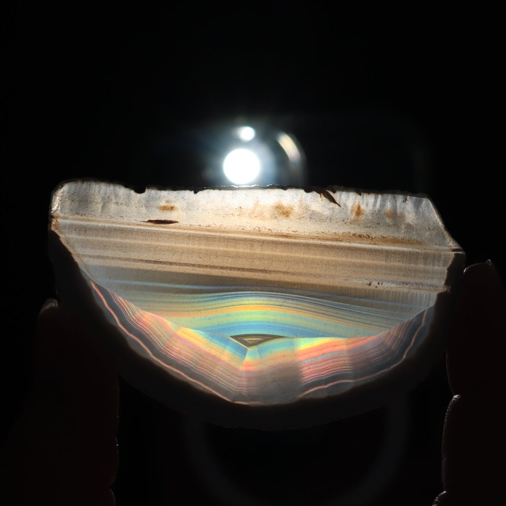 Iris Agate Slices Set of 9 - Expert Wholesale and Supplier of Wholesale Crystals & Bulk Gemstones, ["Agate","Iris Agate","Slices and Slabs"]