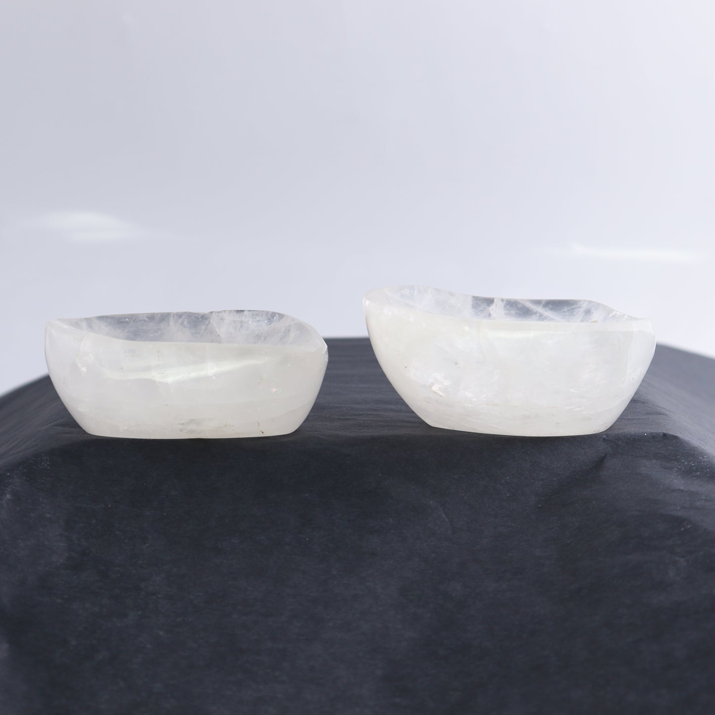 Clear Quartz Bowls Set of 5 - Expert Wholesale and Supplier of Wholesale Crystals & Bulk Gemstones, ["Bowls","Clear Quartz","Madagascar","Quartz"]