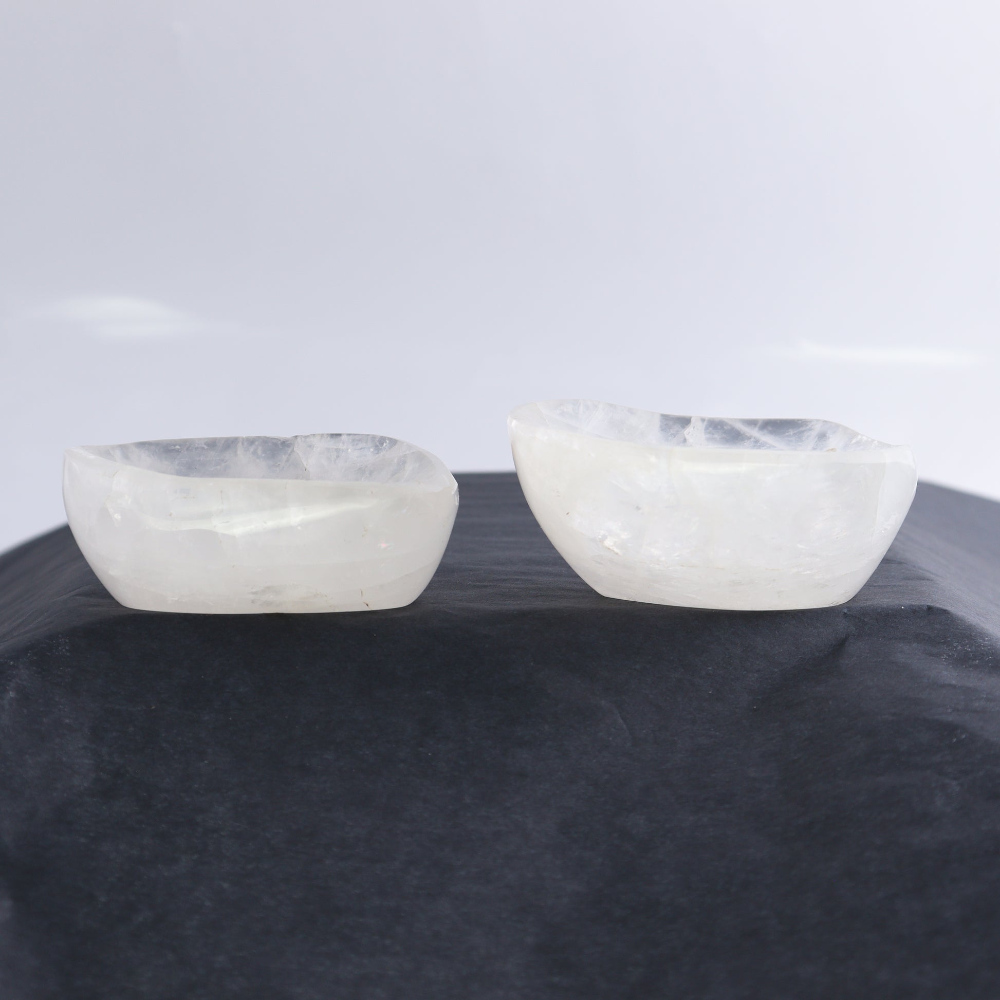 Clear Quartz Bowls Set of 5 - Expert Wholesale and Supplier of Wholesale Crystals & Bulk Gemstones, ["Bowls","Clear Quartz","Madagascar","Quartz"]