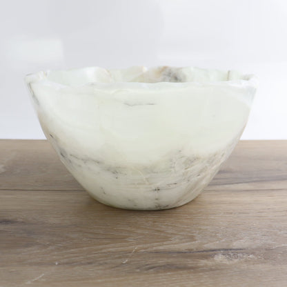 Mexican Onyx/Calcite Bowl 10"
