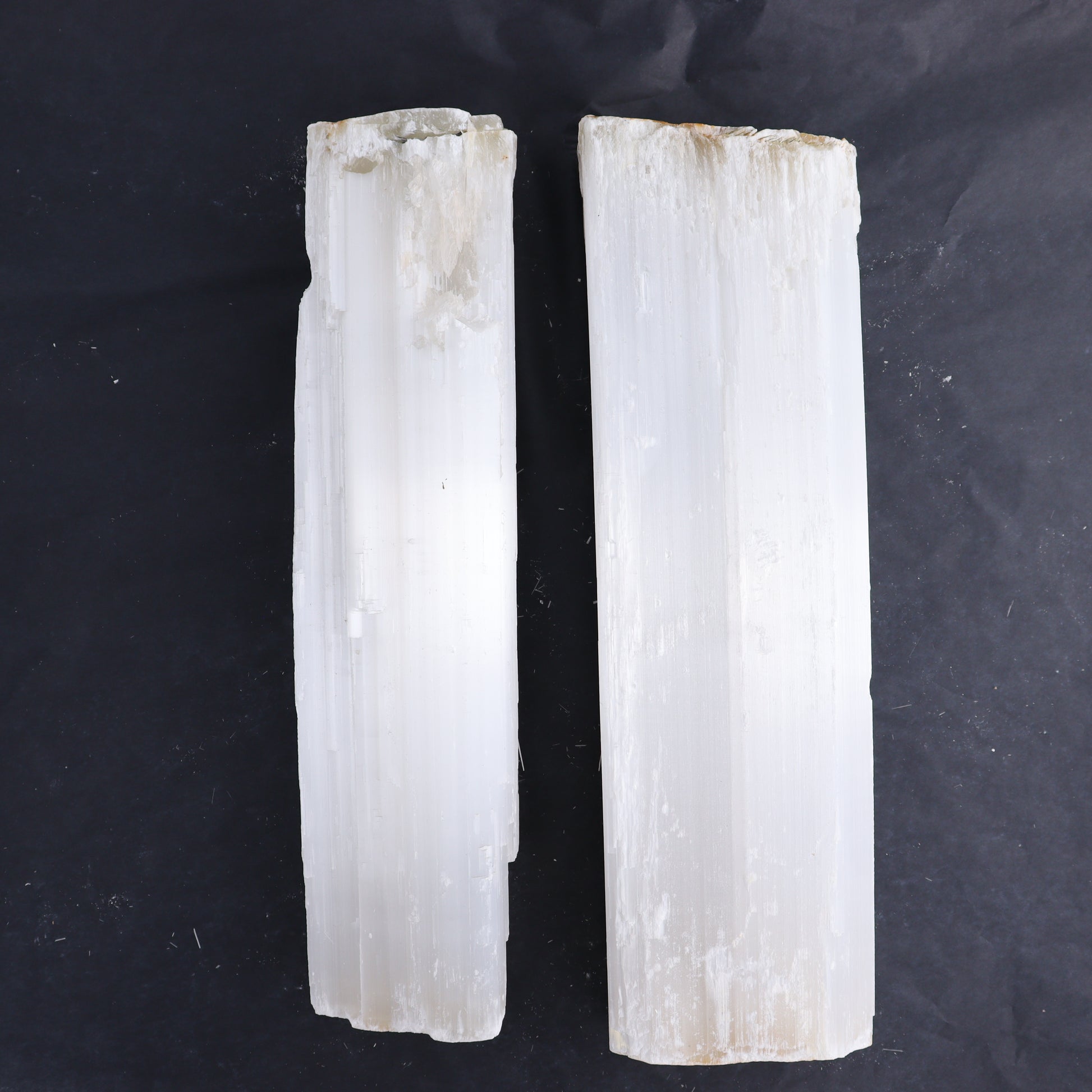 Selenite Logs Set of 2 - Expert Wholesale and Supplier of Wholesale Crystals & Bulk Gemstones, ["logs","selenite"]
