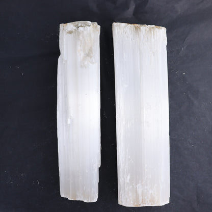 Selenite Logs Set of 2 - Expert Wholesale and Supplier of Wholesale Crystals & Bulk Gemstones, ["logs","selenite"]