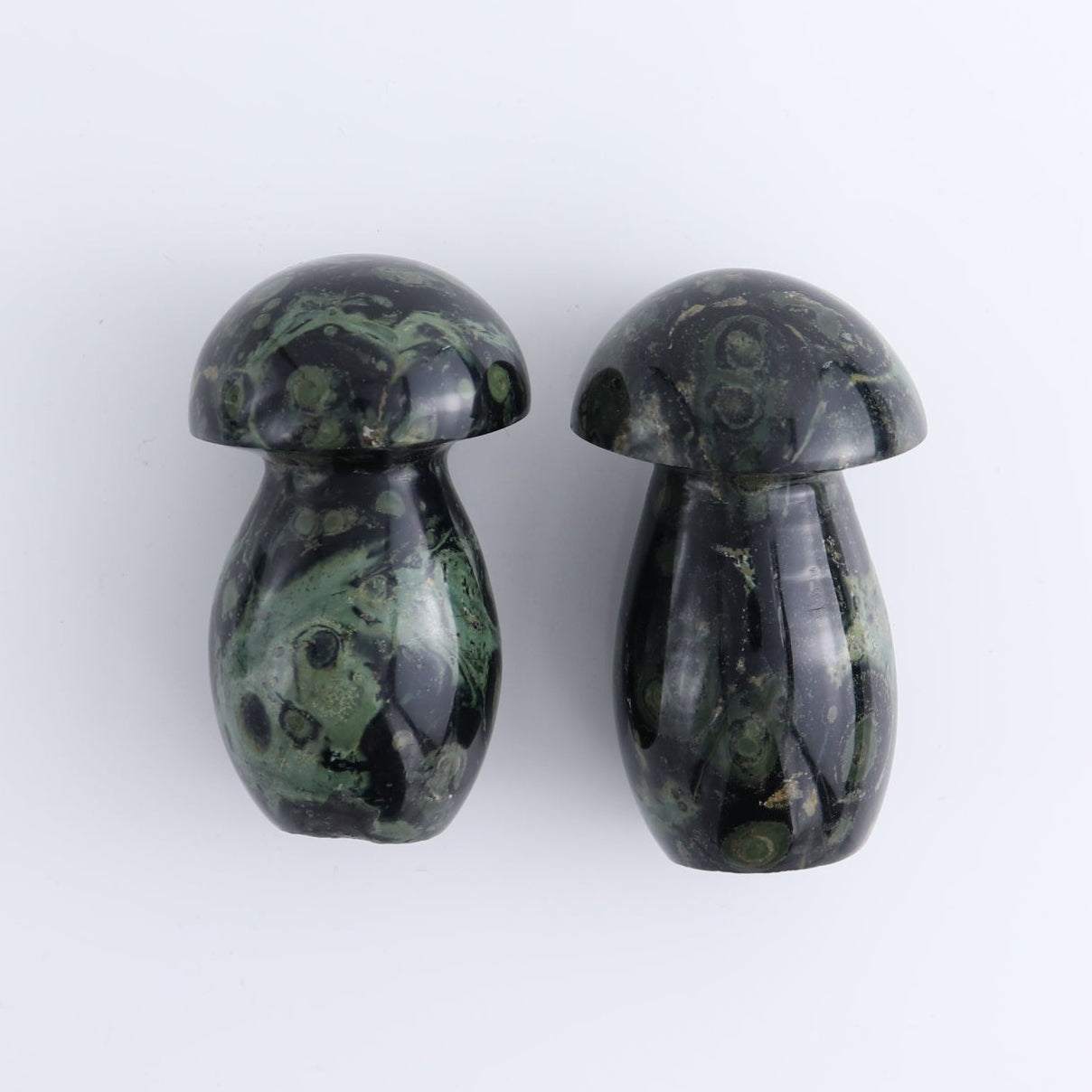 Kambaba Jasper Mushrooms Set of 7