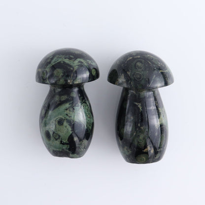 Kambaba Jasper Mushrooms Set of 7