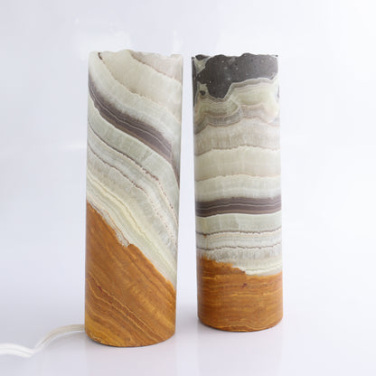 Onyx Lamps Set of 2 - Expert Wholesale and Supplier of Wholesale Crystals & Bulk Gemstones, ["Lamps","Mexico","onyx"]