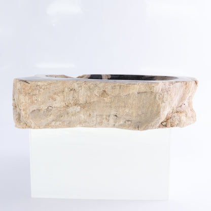 Petrified Wood Bowls Set of 2 - Expert Wholesale and Supplier of Wholesale Crystals & Bulk Gemstones, ["Bowls","Indonesia","Petrified Wood"]