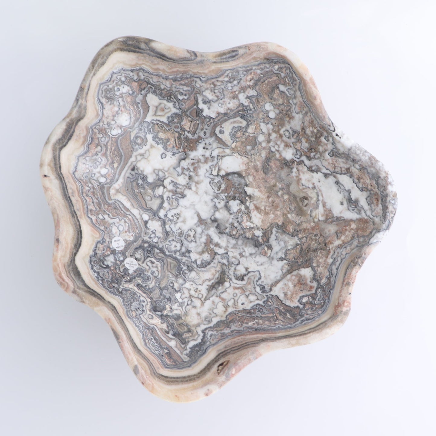Mexican Onyx/Calcite Bowl 12"