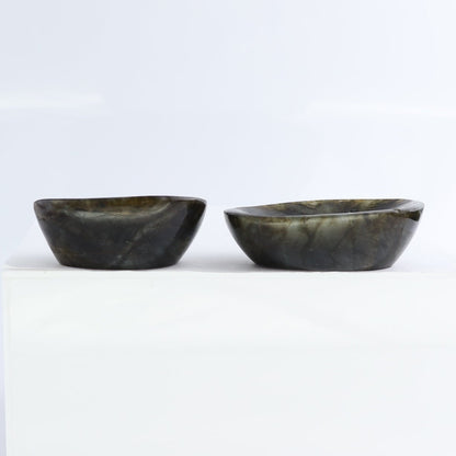 Labradorite Bowls Set of 8