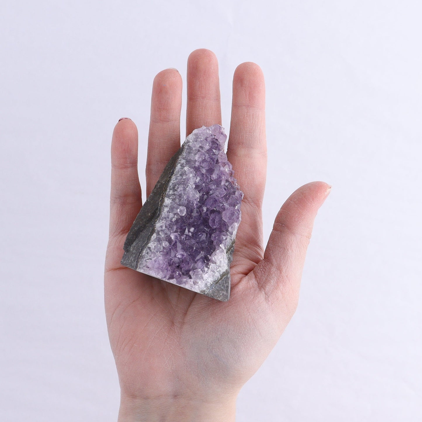 Uruguay Amethyst Cut Base Set of 12 - Expert Wholesale and Supplier of Wholesale Crystals & Bulk Gemstones, ["Amethyst","Cut Base","Uruguay"]