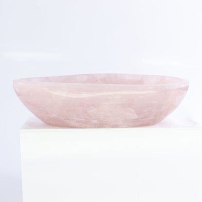 Rose Quartz Bowls Set of 2 - Expert Wholesale and Supplier of Wholesale Crystals & Bulk Gemstones, ["Bowls","Rose Quartz"]