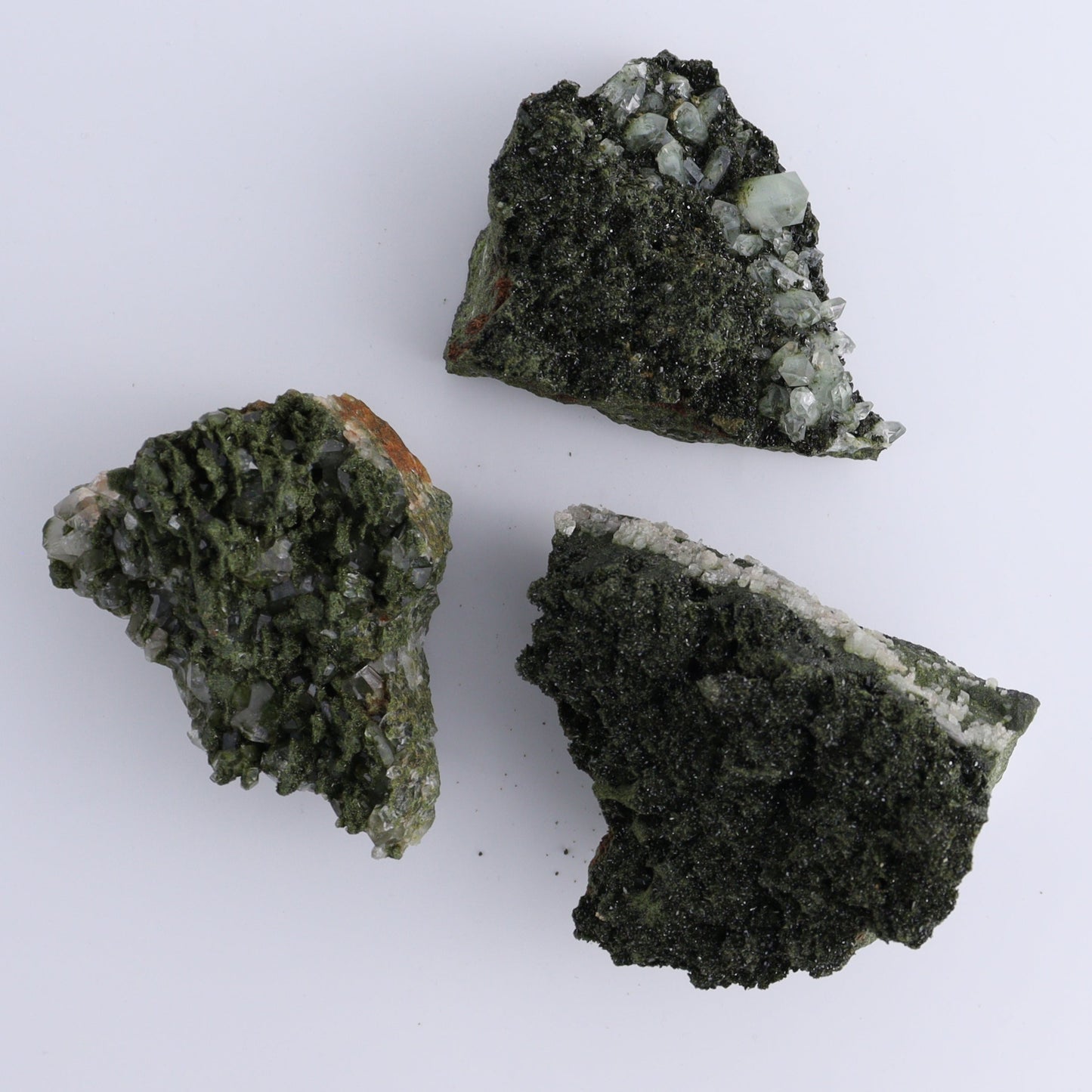 Epidote Set of 6 - Expert Wholesale and Supplier of Wholesale Crystals & Bulk Gemstones, ["epidote","flat","Flats"]