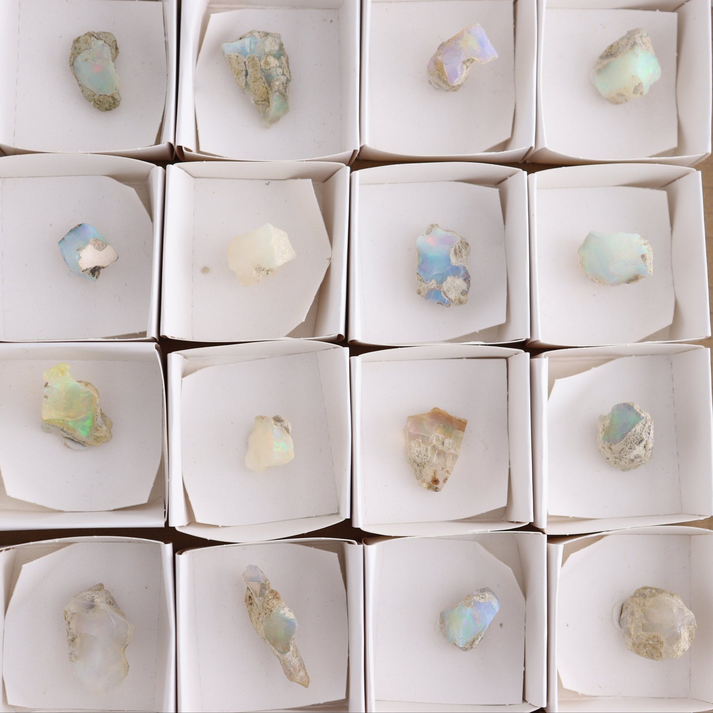 Ethiopian Opal Set of 24 - Expert Wholesale and Supplier of Wholesale Crystals & Bulk Gemstones, ["Ethiopia","ethiopian opal","Opal"]