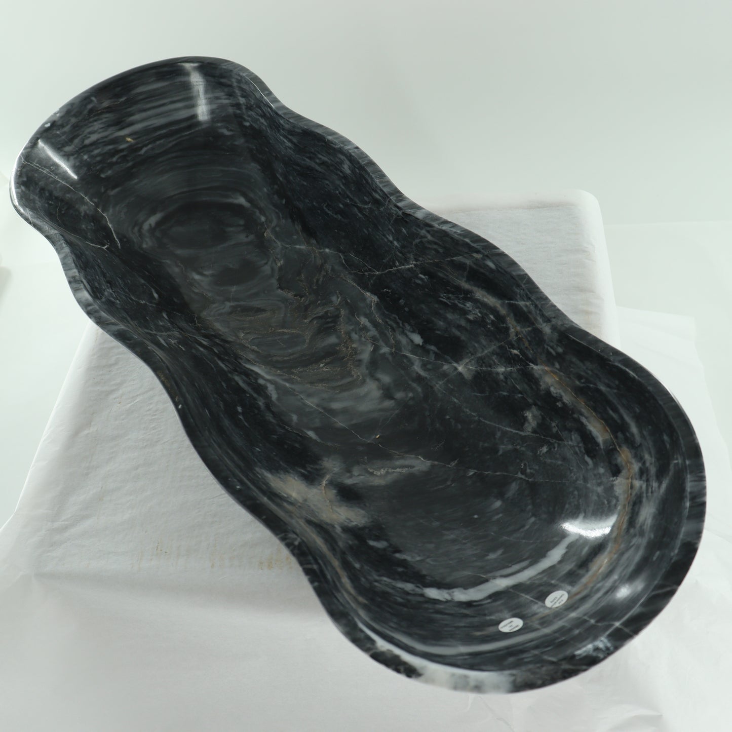 Marble Canoe Bowl - Expert Wholesale and Supplier of Wholesale Crystals & Bulk Gemstones, ["Bowls","canoe","close_30","Mexico","onyx"]