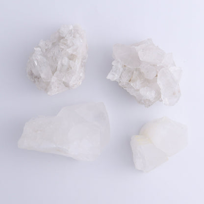 Quartz Freeforms & Clusters Set of 4 - Expert Wholesale and Supplier of Wholesale Crystals & Bulk Gemstones, ["Clusters","Freeform","Freeforms","Quartz"]