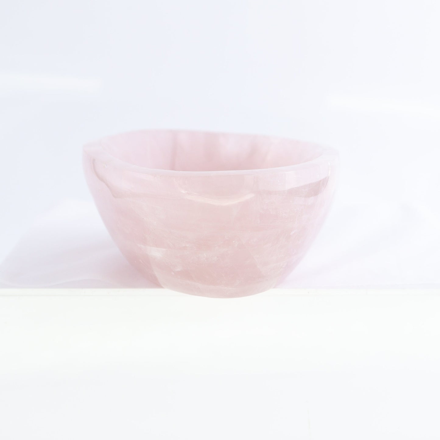Rose Quartz Bowls Set of 2 - Expert Wholesale and Supplier of Wholesale Crystals & Bulk Gemstones, ["Bowls","Rose Quartz"]