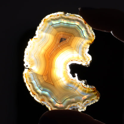 Iris Agate Slices Set of 7 - Expert Wholesale and Supplier of Wholesale Crystals & Bulk Gemstones, ["Agate","Iris Agate","Slices and Slabs"]
