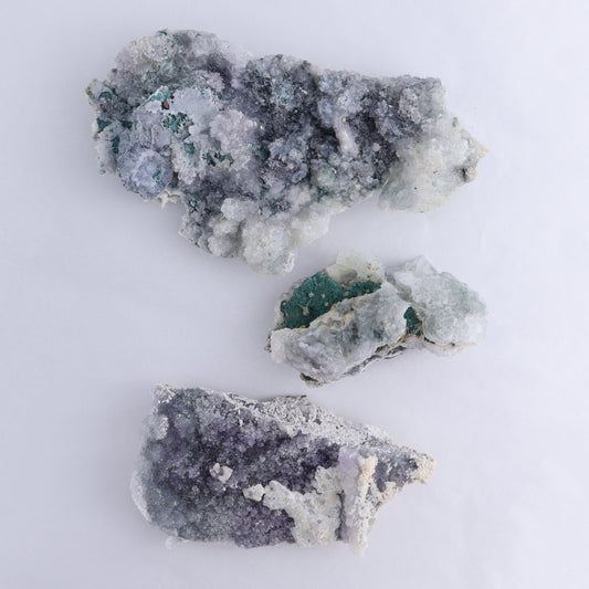 Amethyst Flower Clusters Set of 3 - Expert Wholesale and Supplier of Wholesale Crystals & Bulk Gemstones, Amethyst, Amethyst Flowers