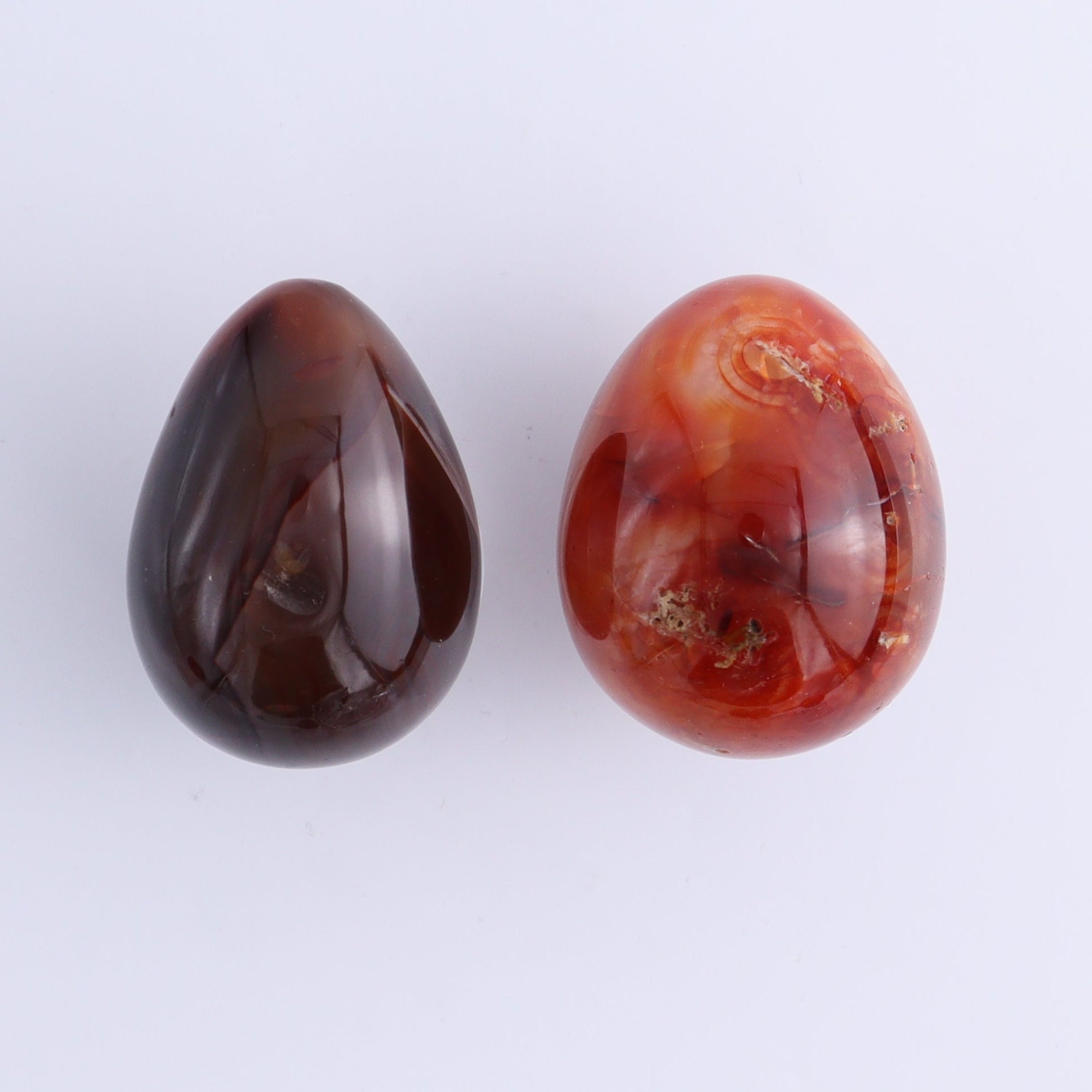 Carnelian Eggs Set of 12 - Expert Wholesale and Supplier of Wholesale Crystals & Bulk Gemstones, ["carnelian","Eggs","Madagascar"]