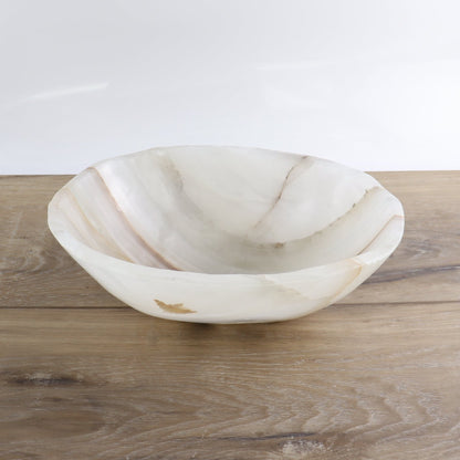 Mexican Onyx/Calcite Bowl 10"