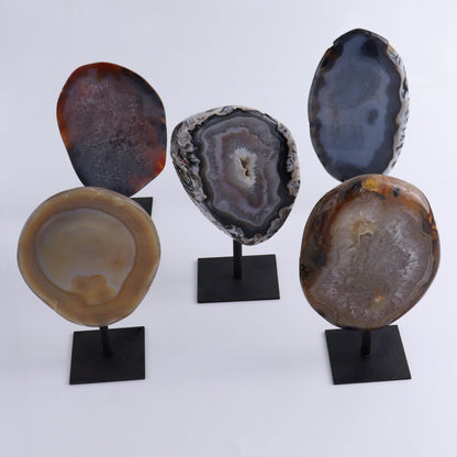 Agate on Pins Set of 5 - Expert Wholesale and Supplier of Wholesale Crystals & Bulk Gemstones, ["Agate","Brazil","close_50","On Pins"]