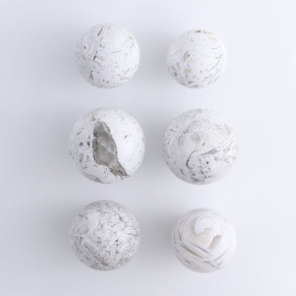 Agate Spheres Set of 6 | Mi Esperanza Minerals | Supplier of Crystals and Onyx