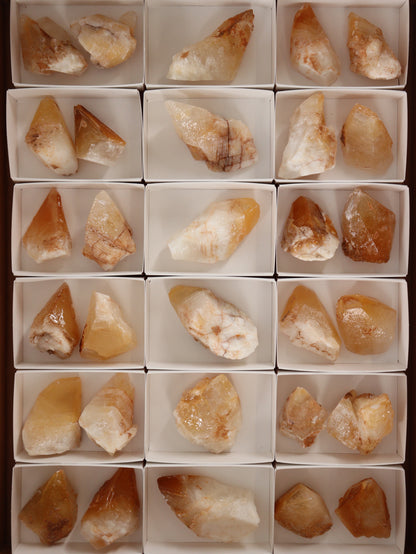 Calcite Flat Set of 30 - Expert Wholesale and Supplier of Wholesale Crystals & Bulk Gemstones, []