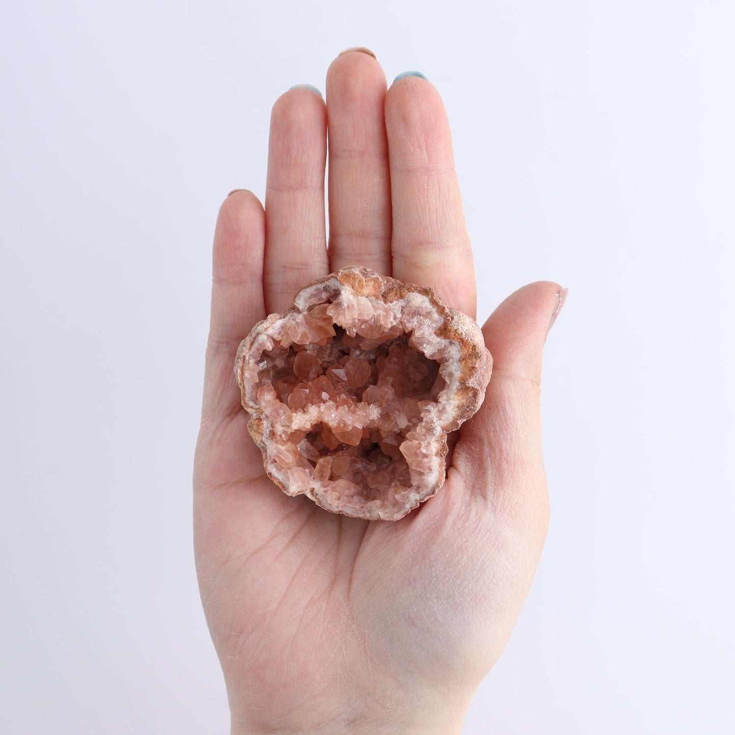 Pink Amethyst Clusters Set of 12