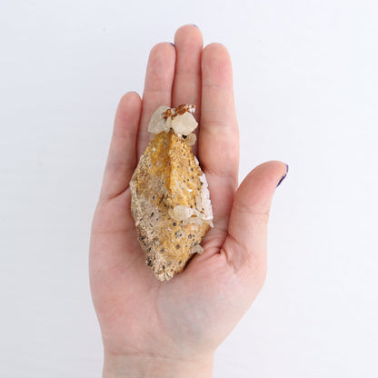 Cerussite Barite from Morocco Flat