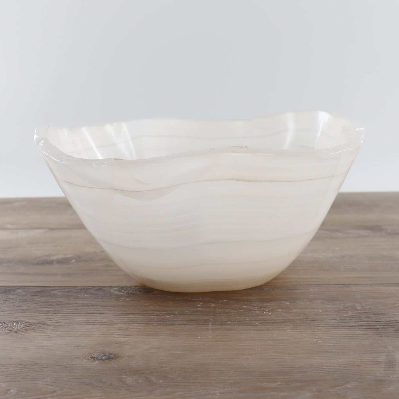 Mexican Onyx/Calcite Bowl 12"