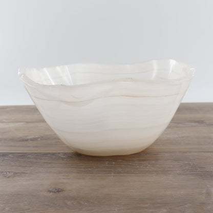 Mexican Onyx/Calcite Bowl 12"